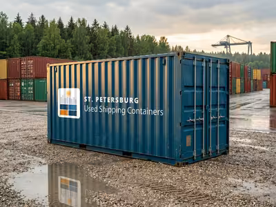 20ft High Cube Cargo Worthy Container #2