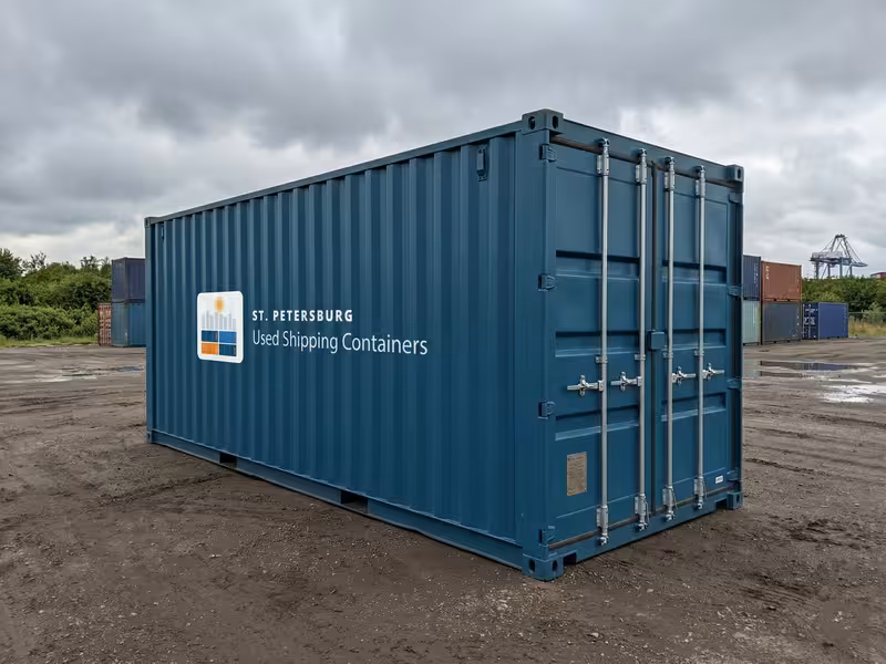 20ft High Cube One-Trip Container #2