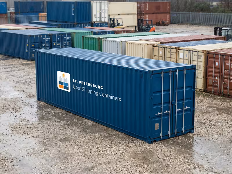 40ft High Cube One-Trip Container